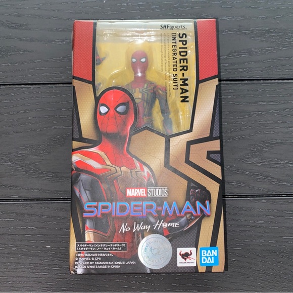 S.H.Figuarts Spider-Man Action Figure No Way Home Upgraded Suit - Picture 1 of 3